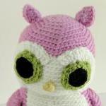 Pink Owl Stuffie
